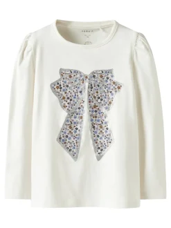 Tally Bluse, Cloud Dancer, 116 cm