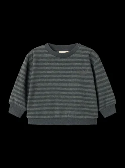 Tammas B Bluse, Forest Stripe Mel., 86 cm