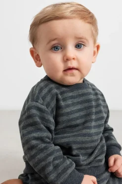 Tammas B Bluse, Forest Stripe Mel., 86 cm