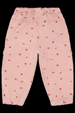 Tammy Stripes Bukser, Sorbet, 116 cm