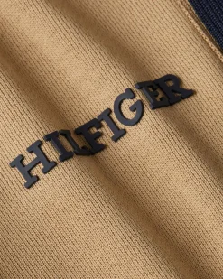 Tape Monotype Sweatpants, Khaki, M