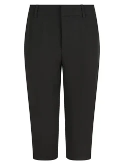 Tasia Suit Capri Bukser, Black, 42