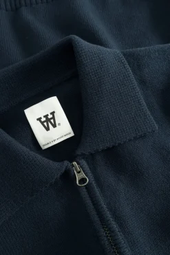 Tay Zipper Cardigan, Salute, L