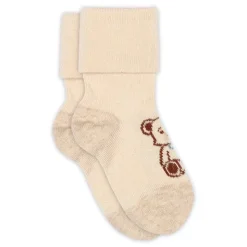 Teddy Strømper, Ecru, 25-28