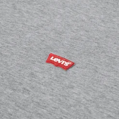 Teenager Mini Logo Crewneck Sweatshirt, Grey Heather, 10 år