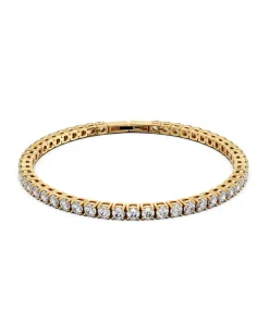 Tennis Armbånd, Gold, Large