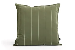 Terrazzo Narrow Stripe Pude, Olive, 60x60 cm