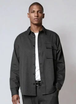 Terrier 13 Overshirt, Antrasit, XL