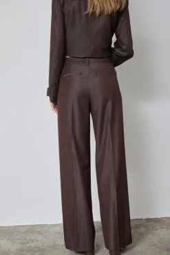 TerryCC Denim Bukser, Dark Brown, L