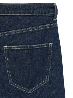 Tessa Fold Up Jeans, Dark Blue Denim, W32/L32