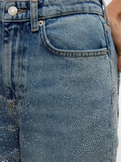 Tessa Wide Jeans, Light Blue Denim, W30/L32