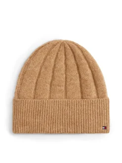 TH Flag Fluffy Beanie, Safari Canvas