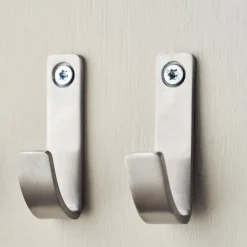 Thapsus 3-pak Knage, Børstet Sølv