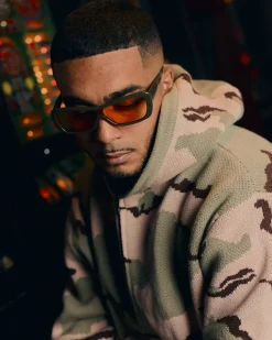 The ‘Big Time Camo Hoodie’, Camoflage, XXL