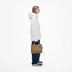 The Jacquard Tote Bag, Camel