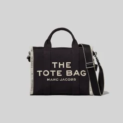 The Jacquard Tote Bag, Sort