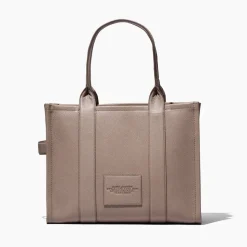 The Leather Large Tote Bag, Cement