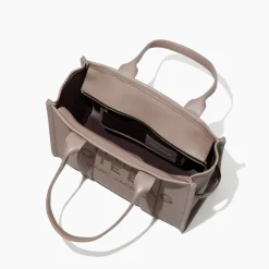 The Leather Large Tote Bag, Cement