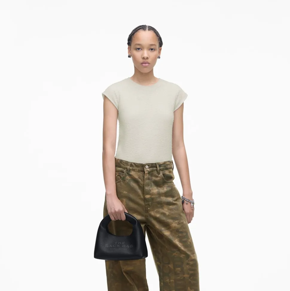 The Mini Sack Bag, Tonal Black
