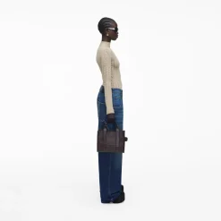 The Traveler Mini Tote Bag Håndtaske, Ganache