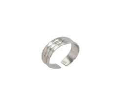 Thebe 4-pak Servietringe, Mat Stål