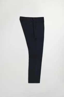 Theo 1420 Chinos, Navy Blue, W33/L30