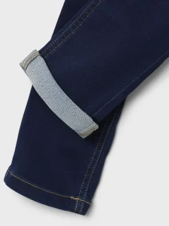 Theo Slim Jeans, Dark Blue Denim, 152 cm