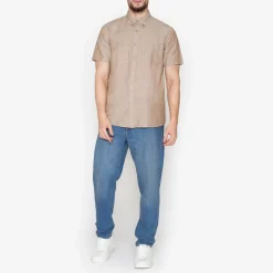 Therkel Skjorte, Brown Otter, XL