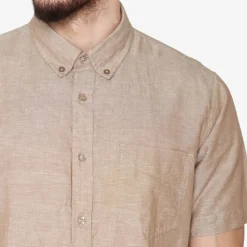 Therkel Skjorte, Brown Otter, XL