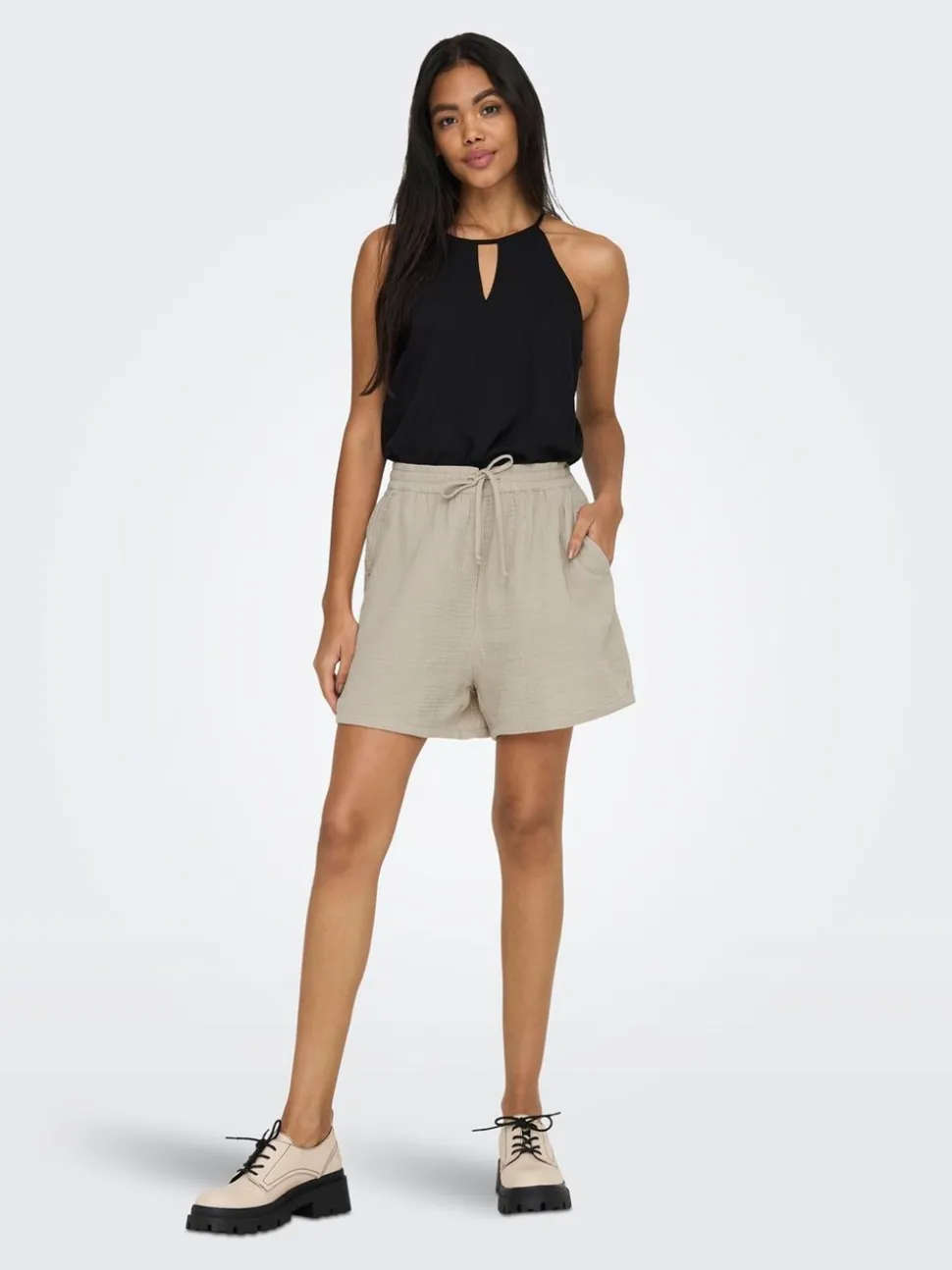 Thyra Shorts, Oxford Tan, XS
