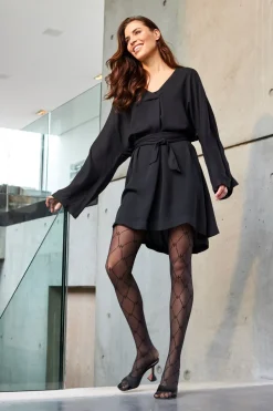 Tight HH Strømpebukser, Sort, L/XL