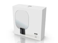 Time Bordspejl, Black, 20x26,5 cm