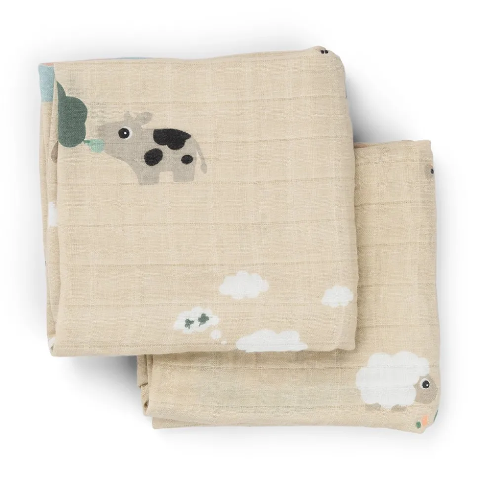 Tiny Farm 2-pak Stofble, Sand