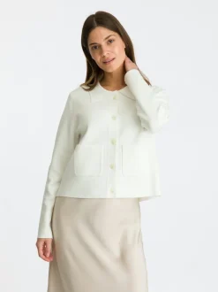 Tippi Knit Cardigan, Off White, 34