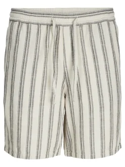 Tjaiden Enzo Stripe Resort Shorts, Moonbeam, XXL