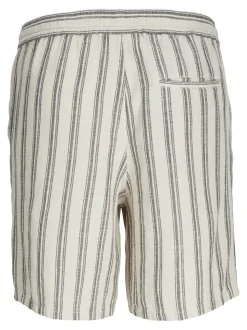 Tjaiden Enzo Stripe Resort Shorts, Moonbeam, XXL