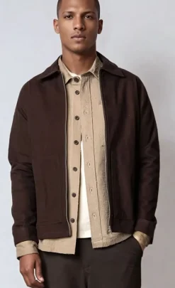 Tobias Winter Canvas 06 Jakke, Dark Chocolate, XL