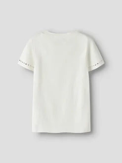 Tolia Slim Bluse, Cloud Dancer, 146-152 cm