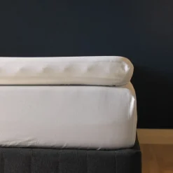 Toplagen, Hvid, 120x200 cm