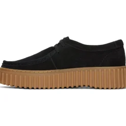 Torhill Bee Sko, Black Suede, 41