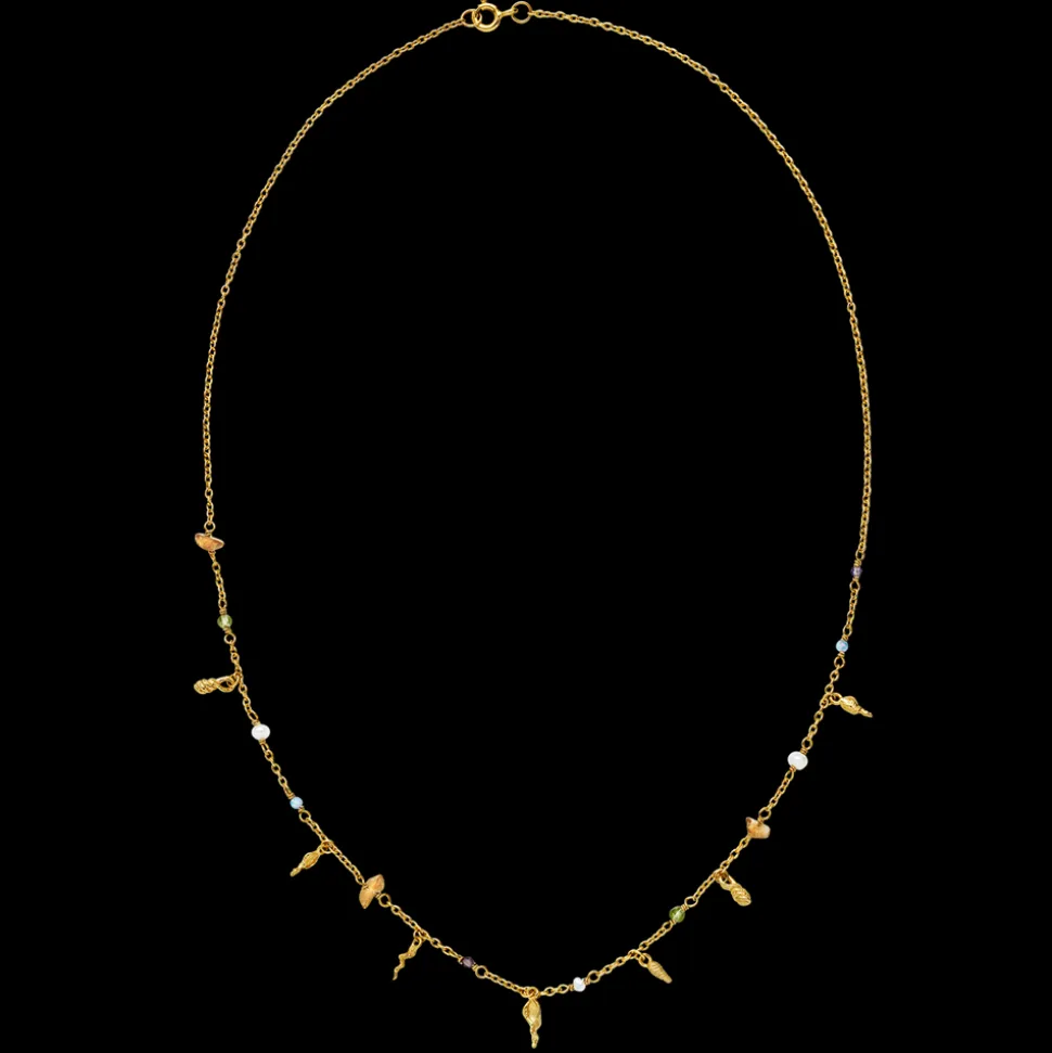 Toutsi Halskæde, Guld, 45 cm