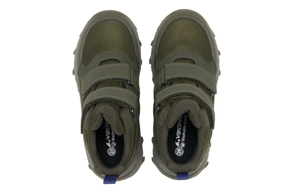 Track Mid Støvler, Olive, 24