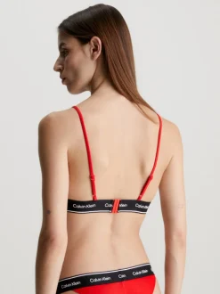 Triangle Bikinitop, Cajun Red, L