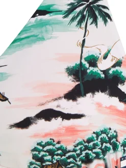 Triangle Bikinitop, Hawaiian Tickled Pink, L