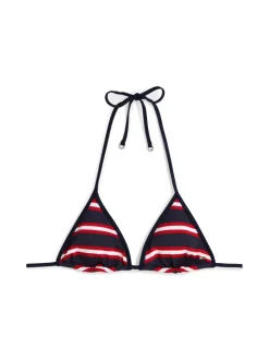 Triangle Bikinitop, New Preppy Stripe Navy, XL