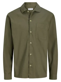 Tristan Overshirt, Dusty Olive, XXL