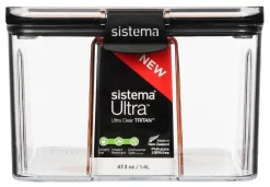 Tritan Ultra Boks, Klar, 1400 ml