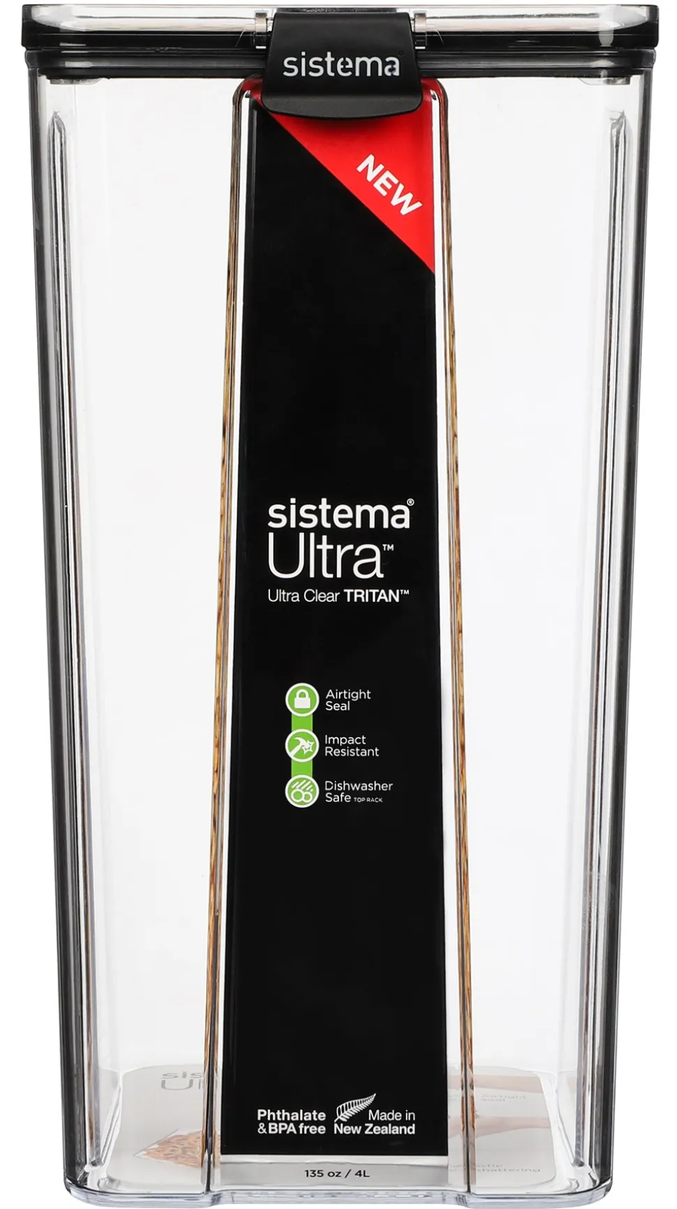 Tritan Ultra Boks, Klar, 4000 ml