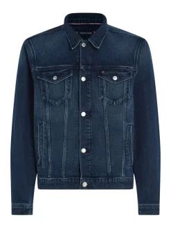 Trucker Denimjakke, Banks Blue Black, XXL