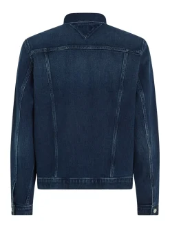 Trucker Denimjakke, Banks Blue Black, XXL